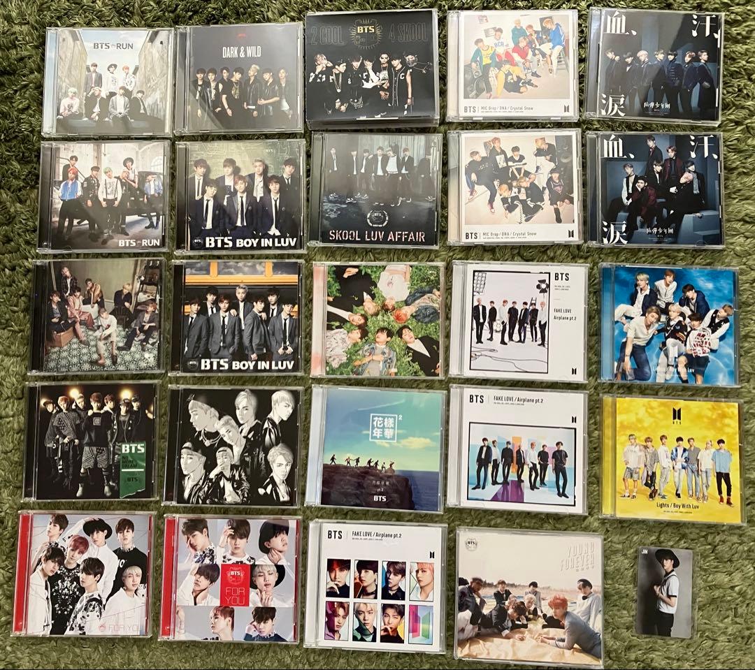 BTS CD 24枚セット トレカ1枚付（JIN）