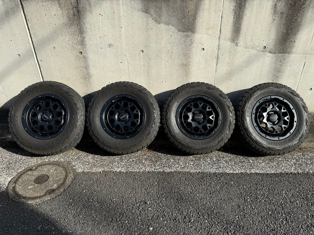 デリカ D5 RAYS M9 OPEN COUNTRY R/T タイヤホイール③