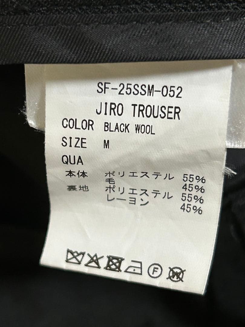 パンツ sefr jiro trousers