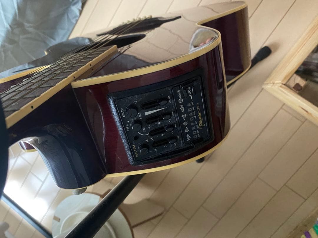 Takamine TDP500SP-WR エレアコ 純正ソフトケース付