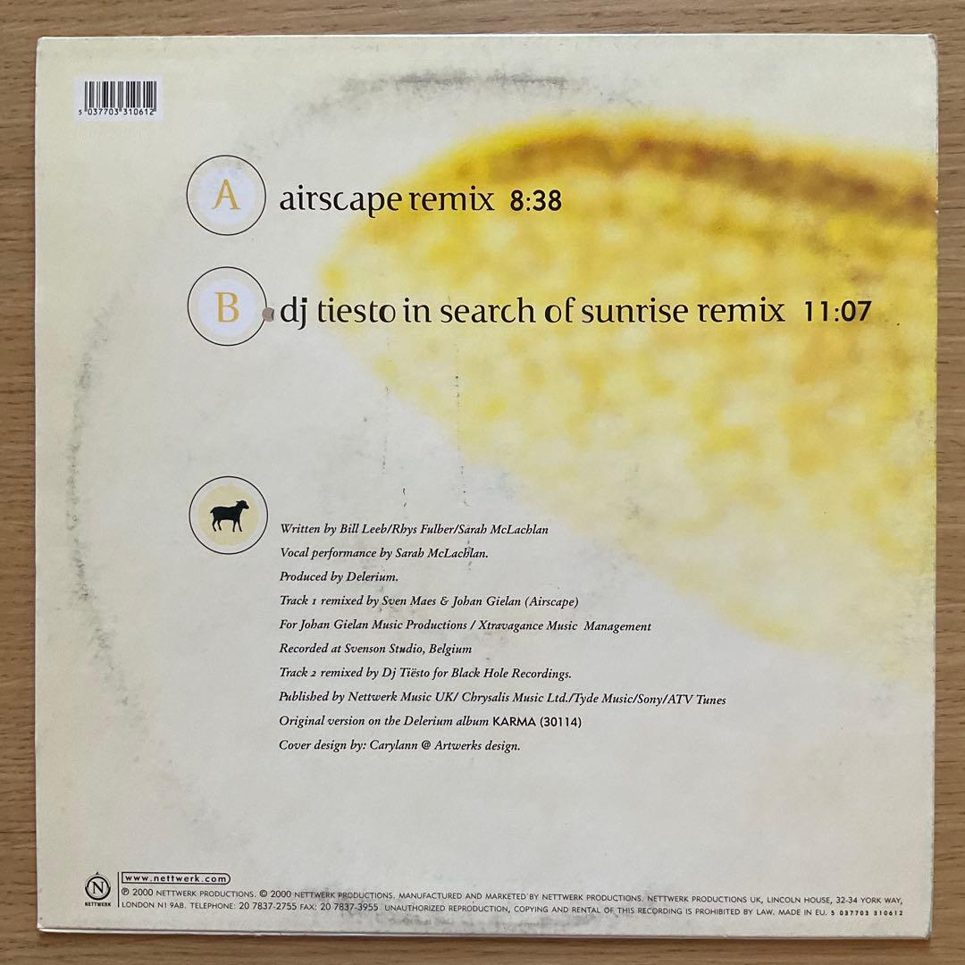 Delerium Silence 12インチ レコード