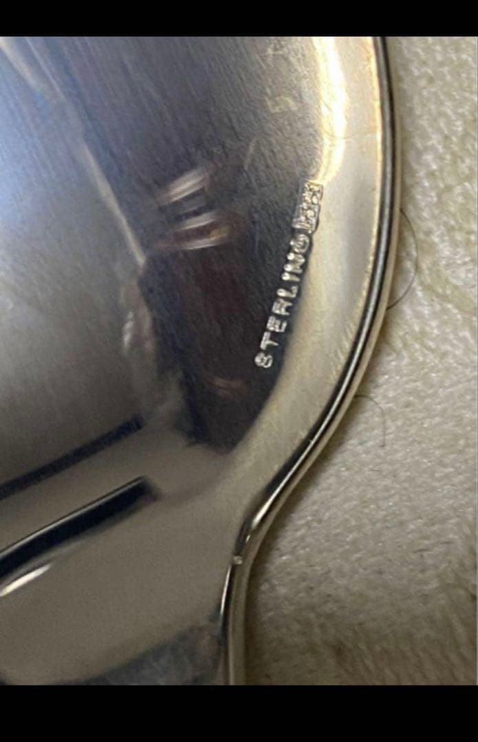 クリストフル　スターリングシルバーテーブルスプーン　マルメゾン