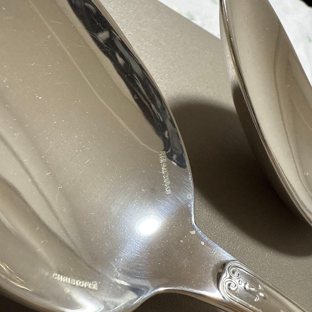 クリストフル　スターリングシルバーテーブルスプーン　マルメゾン