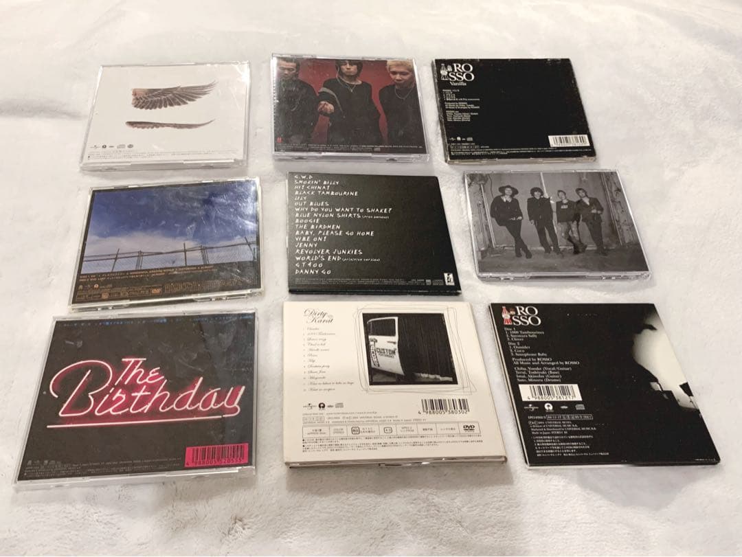 『ROSSO』『The Birthday』『TMGE』 CD/アルバム