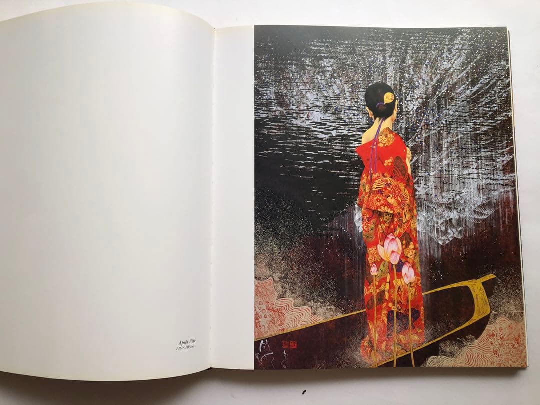 智内兄助　油絵画集　図録　フランス語　大型本　作品集　絵画