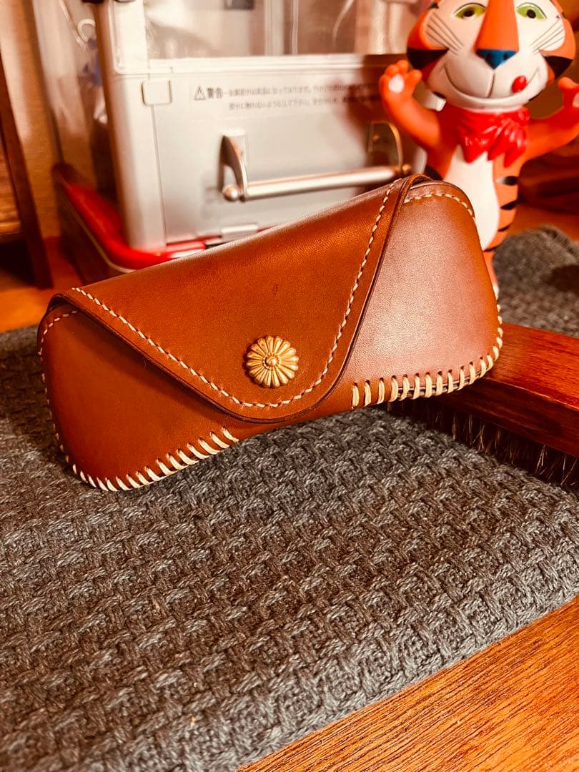 メガネケース 本革