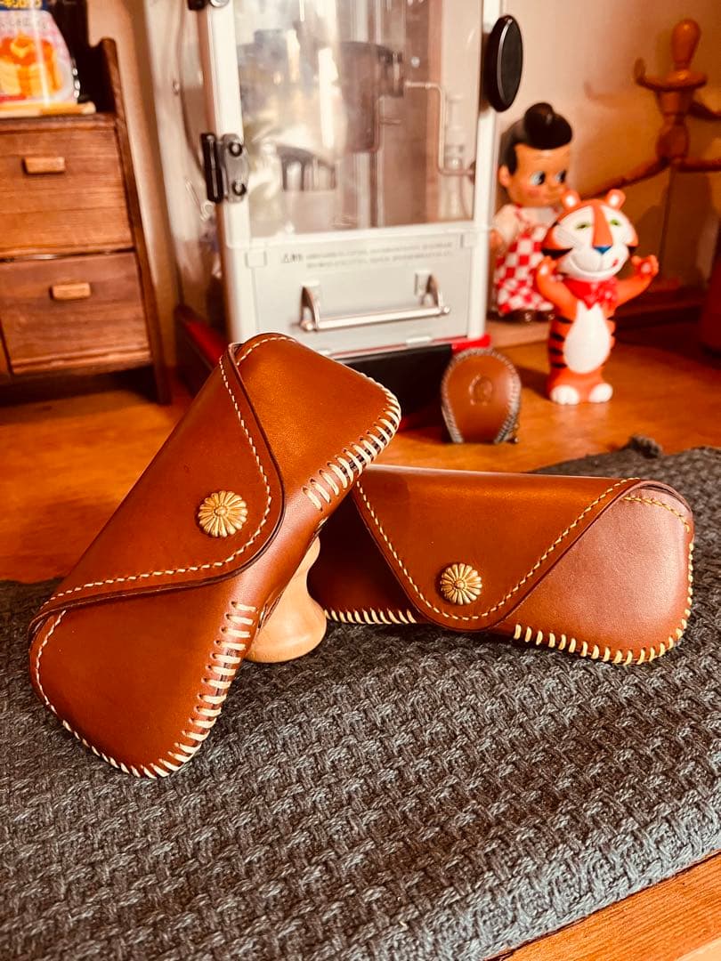 メガネケース 本革