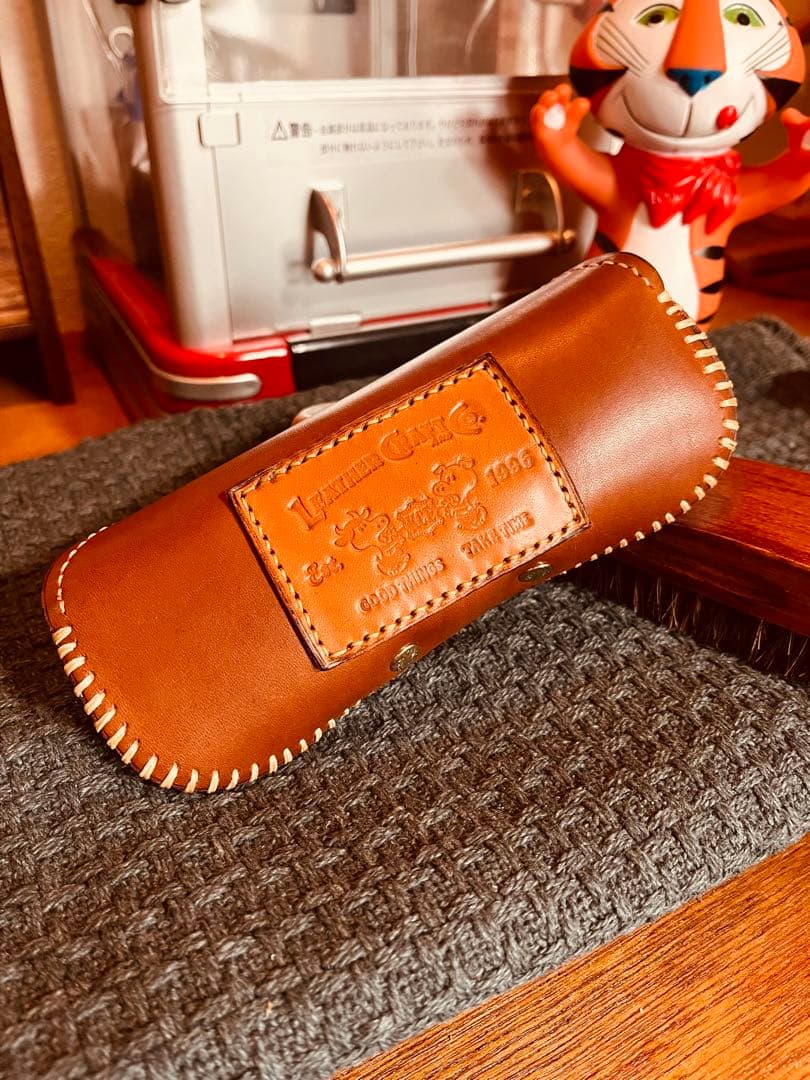 メガネケース 本革