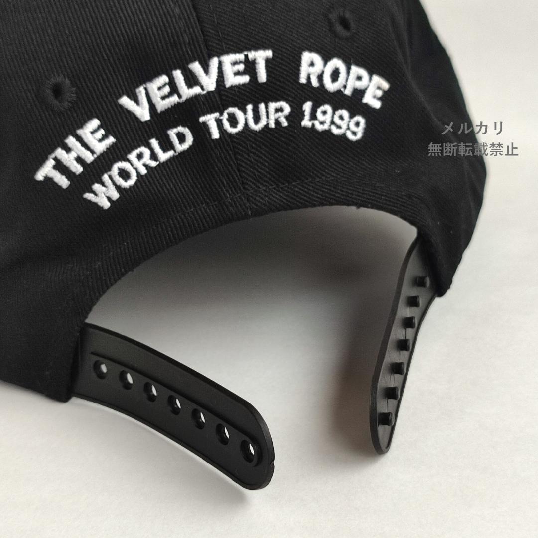 ジャネットジャクソン The Velvet Rope 1999公式ツアーキャップ