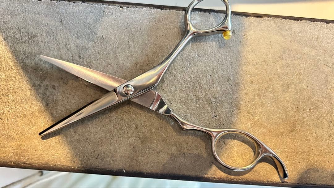 ステンレス製 散髪用シザー 標準サイズ