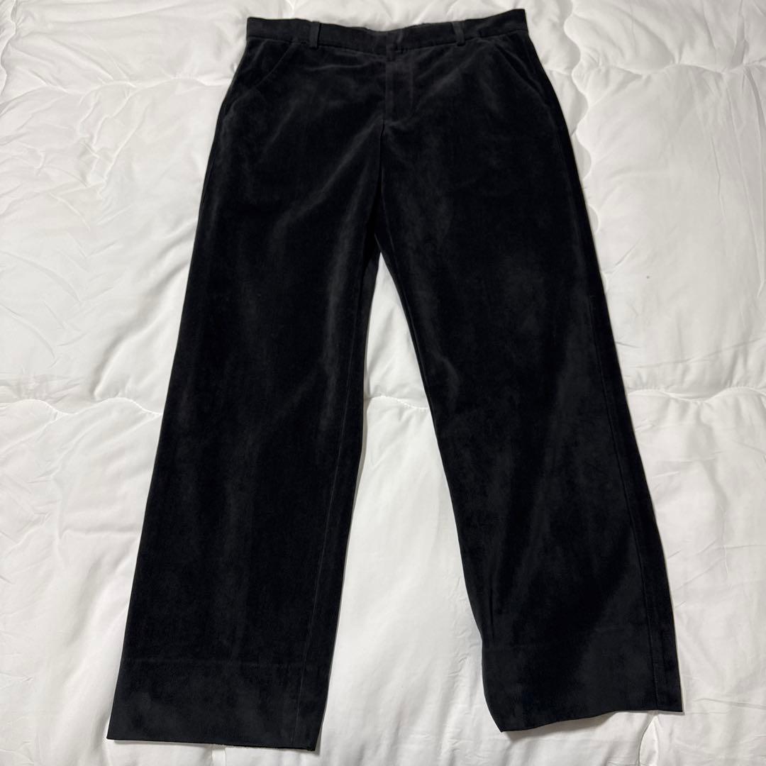 Giorgio Armani ノータックスラックス ピケ素材 イタリア製