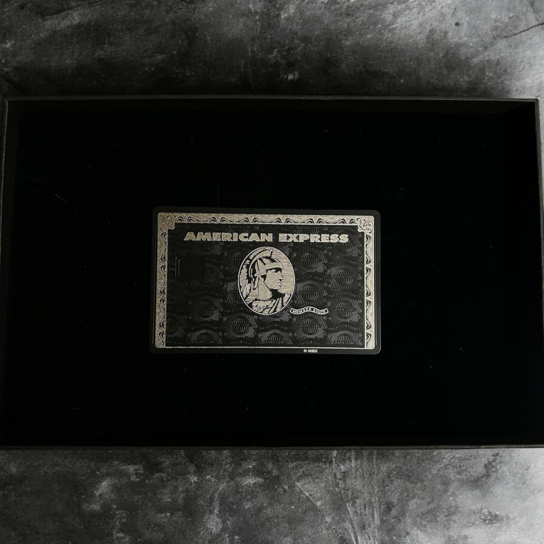 【ボックス付きラスト業界最安値】アメックス　ノベルティ　ブラック