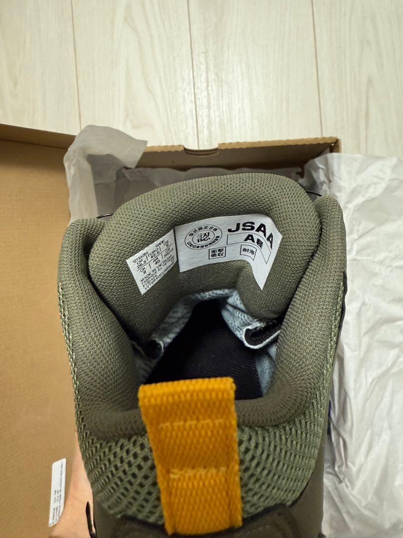 ASICS GORE-TEX 安全靴 オリーブグリーン