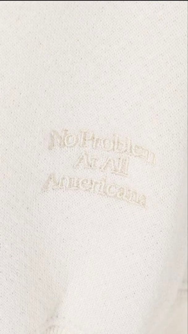 AMERICANA/アメリカーナ　WIDE FULLZIP HOODIE