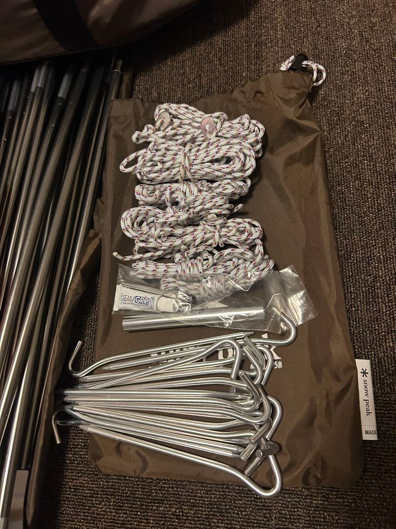 【セット】スノーピーク テント ランドブリーズ4 インナーマット　グランドシート