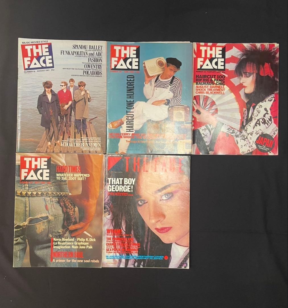 80s THE FACE magazine 27冊セット