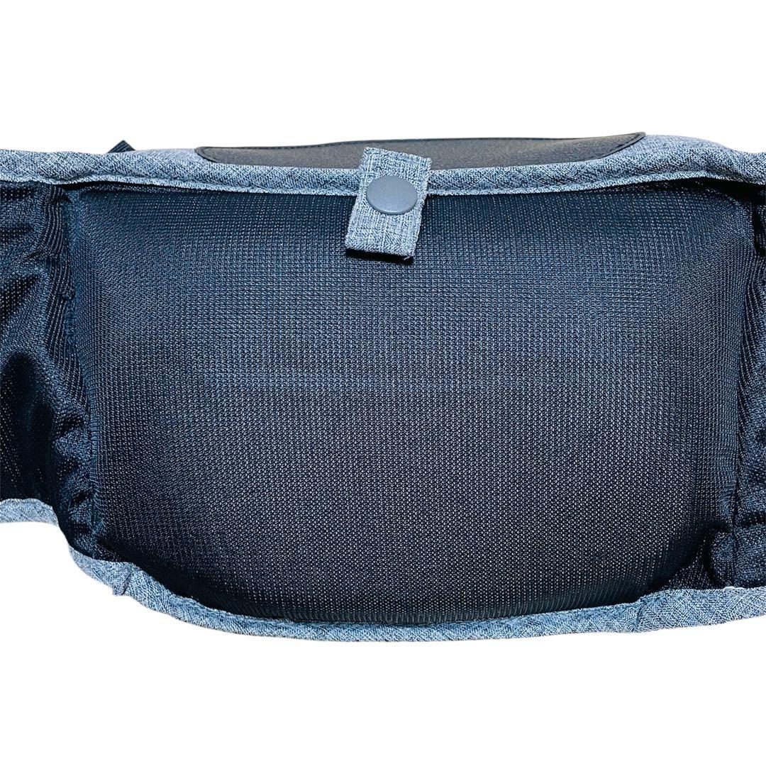 napnap ヒップシート Tran ダブルショルダー メランジグレー