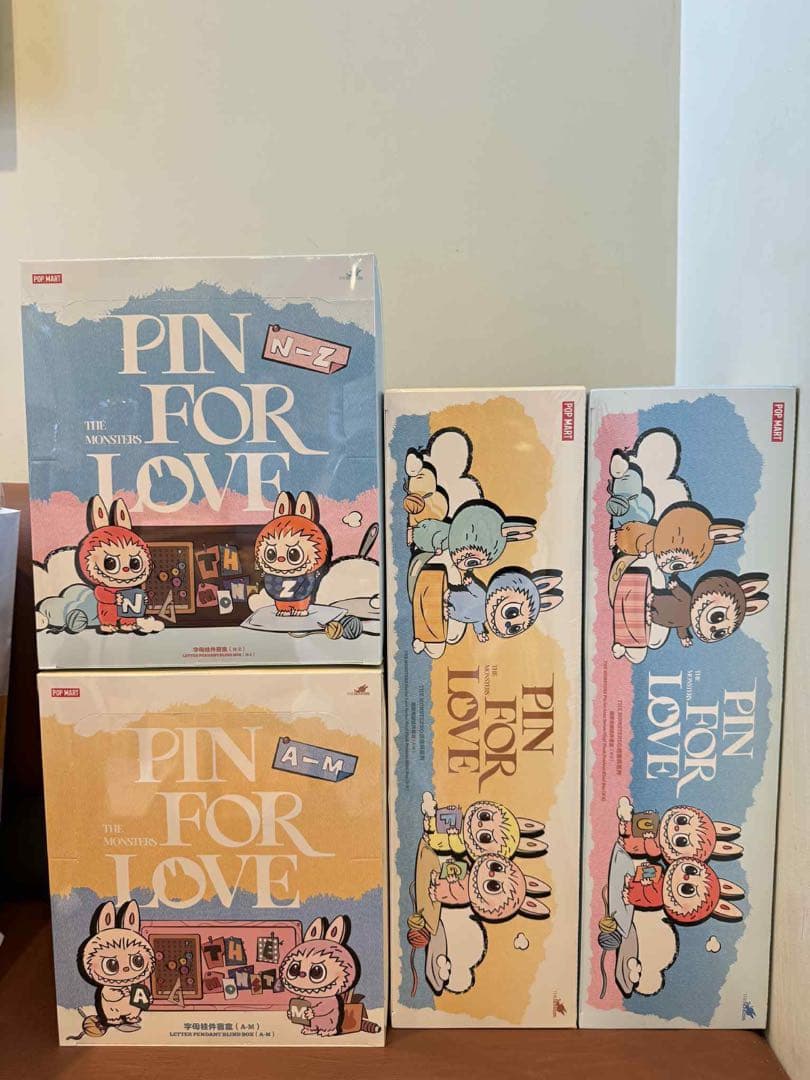 THE MONSTER PIN FOR LOVE アソートボックス(N-Z)