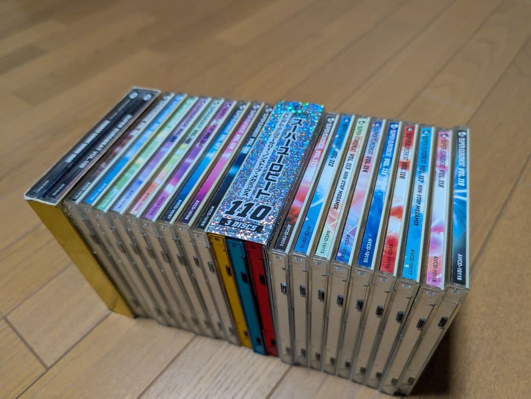 CD『スーパーユーロビート』vol.100〜vol.119までの20枚セット！！
