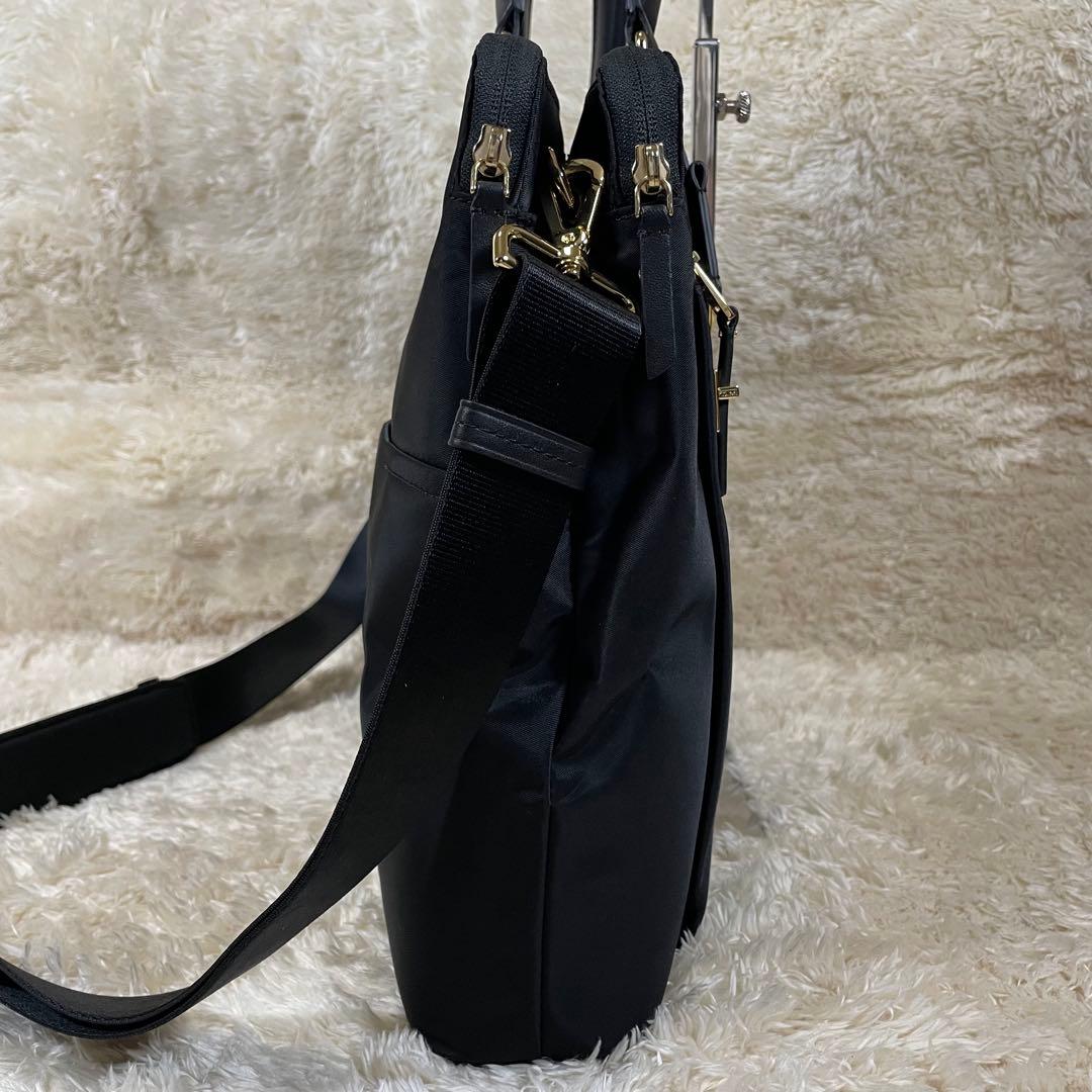 未使用✨　TUMI clare double zip brief 黒 2way