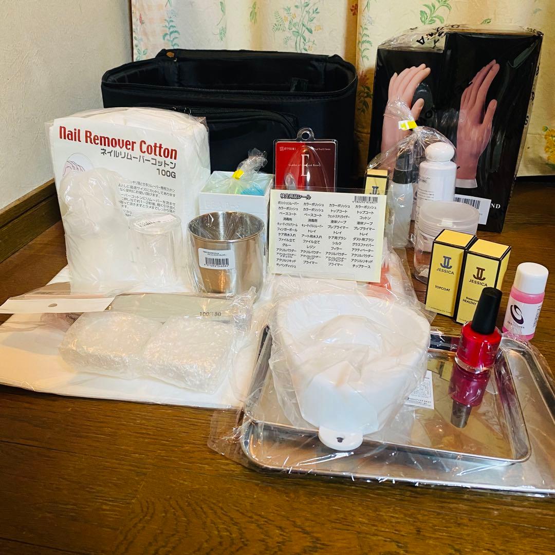 未使用セット1点のみ✨ＪＮＥＣネイルキット（JESSICA）検定試験対策にどうぞ