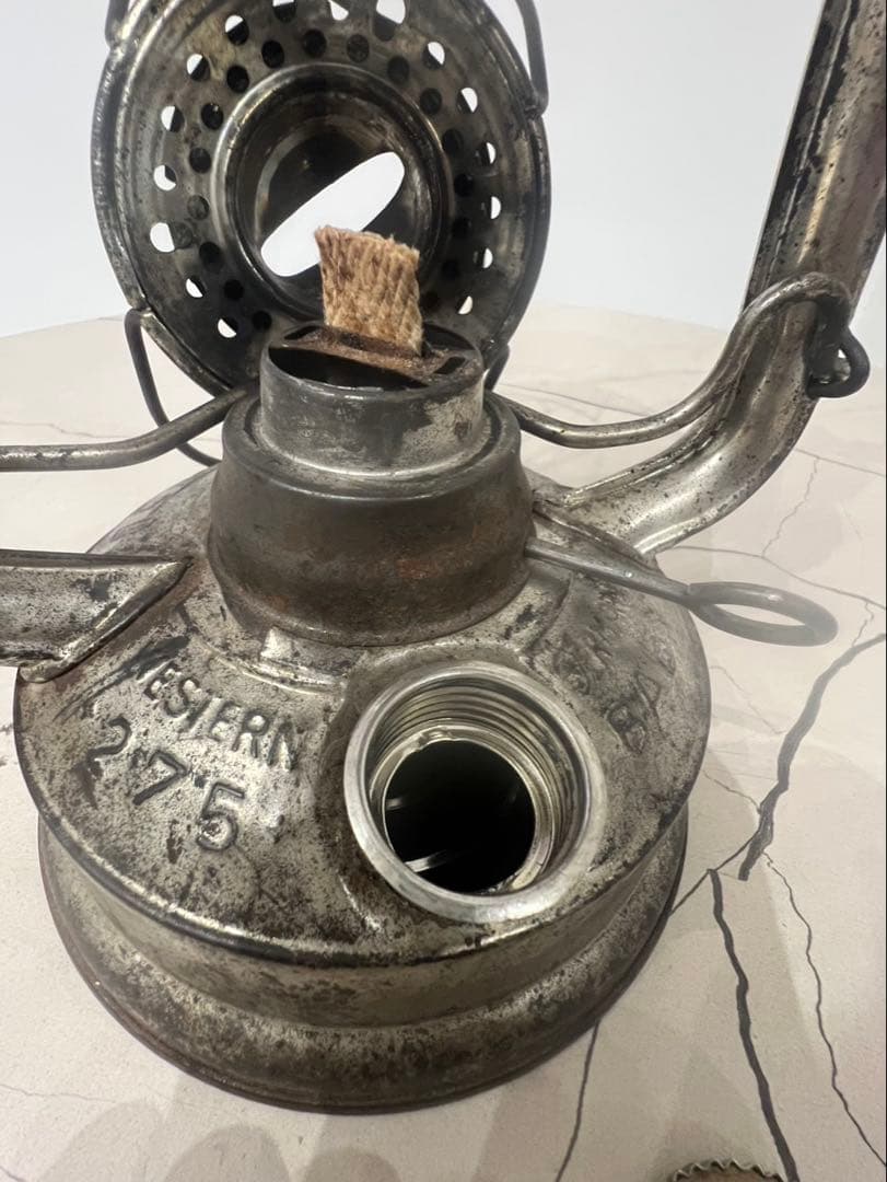 FEUERHAND No.275 BABY 錫メッキ　ヴィンテージランタン