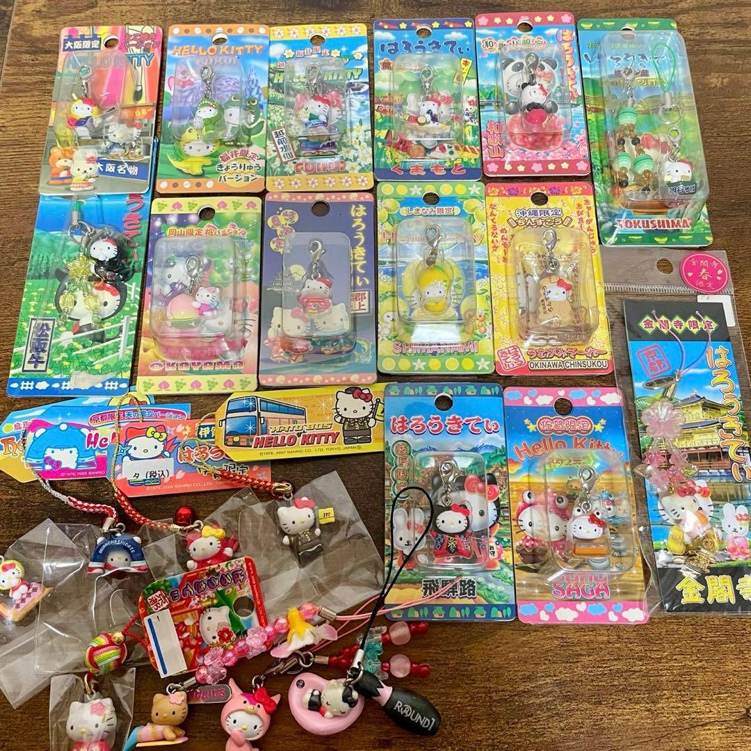 ★ご当地キティ★ハローキティ ストラップ 根付け おまとめ