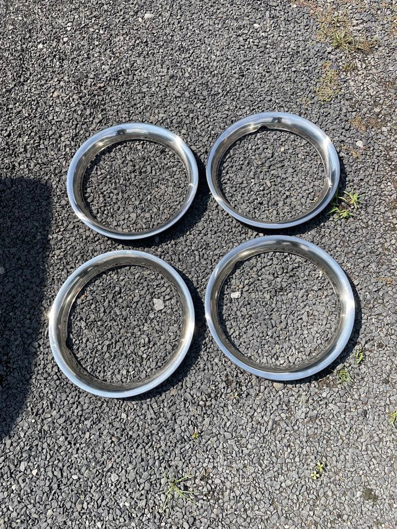 ムーンホイールリム14インチ4個セット中古美品