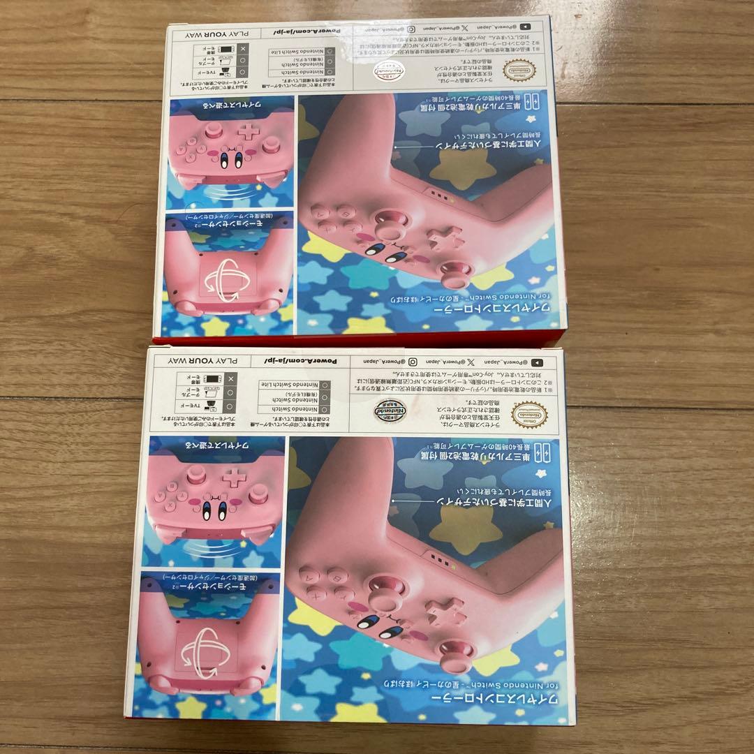 星のカービィ ほおばり Switch用コントローラー 2個セット