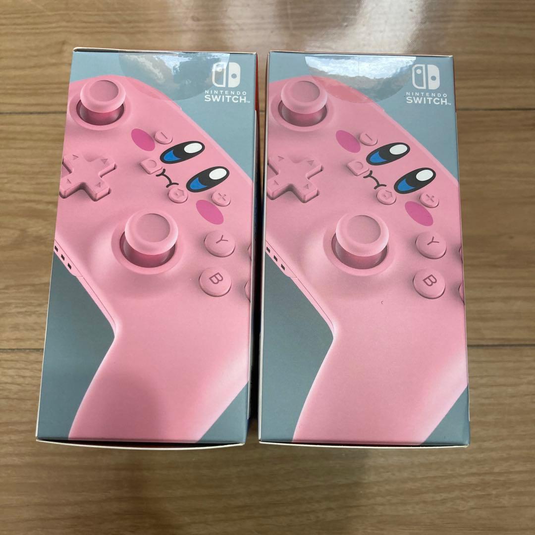 星のカービィ ほおばり Switch用コントローラー 2個セット