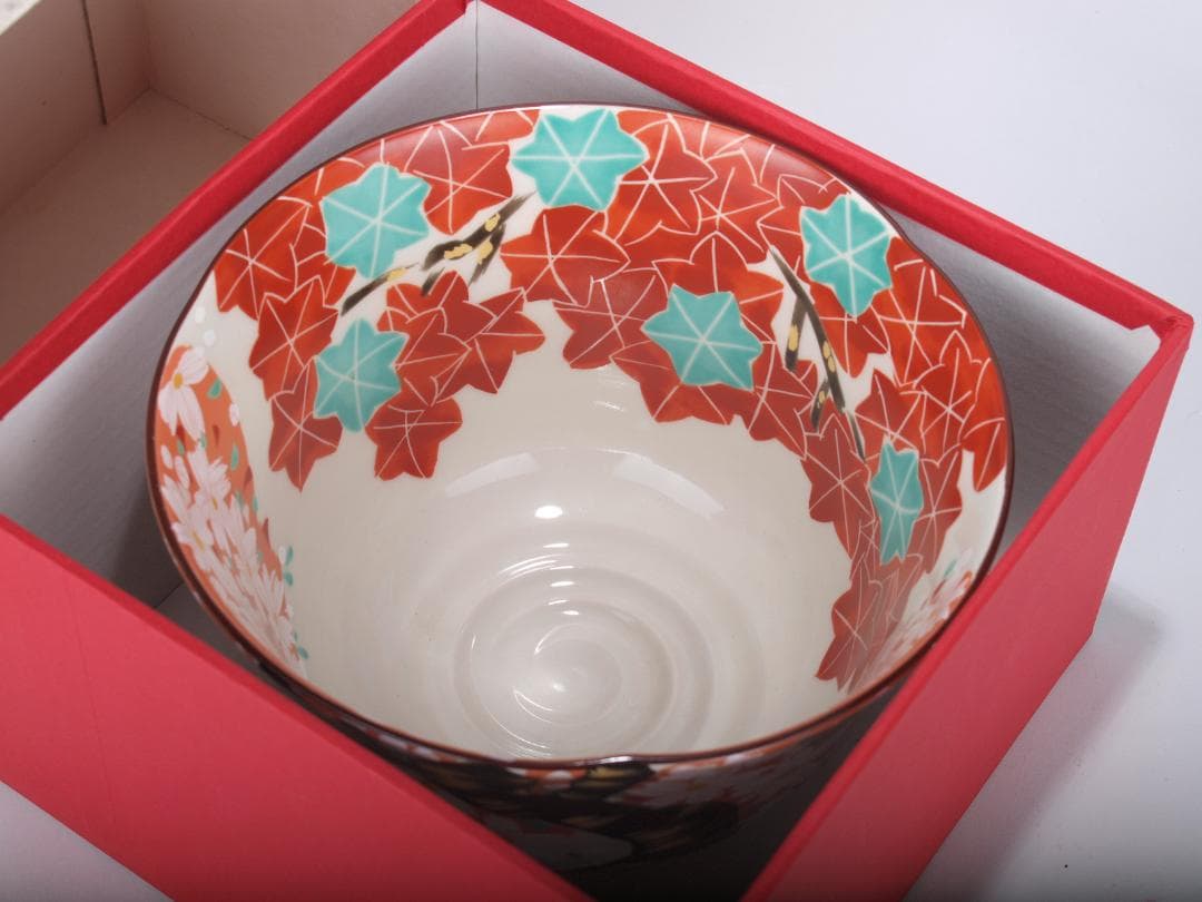 素晴らしい茶碗　新品未使用　激安骨董品<BR> X763C12-5