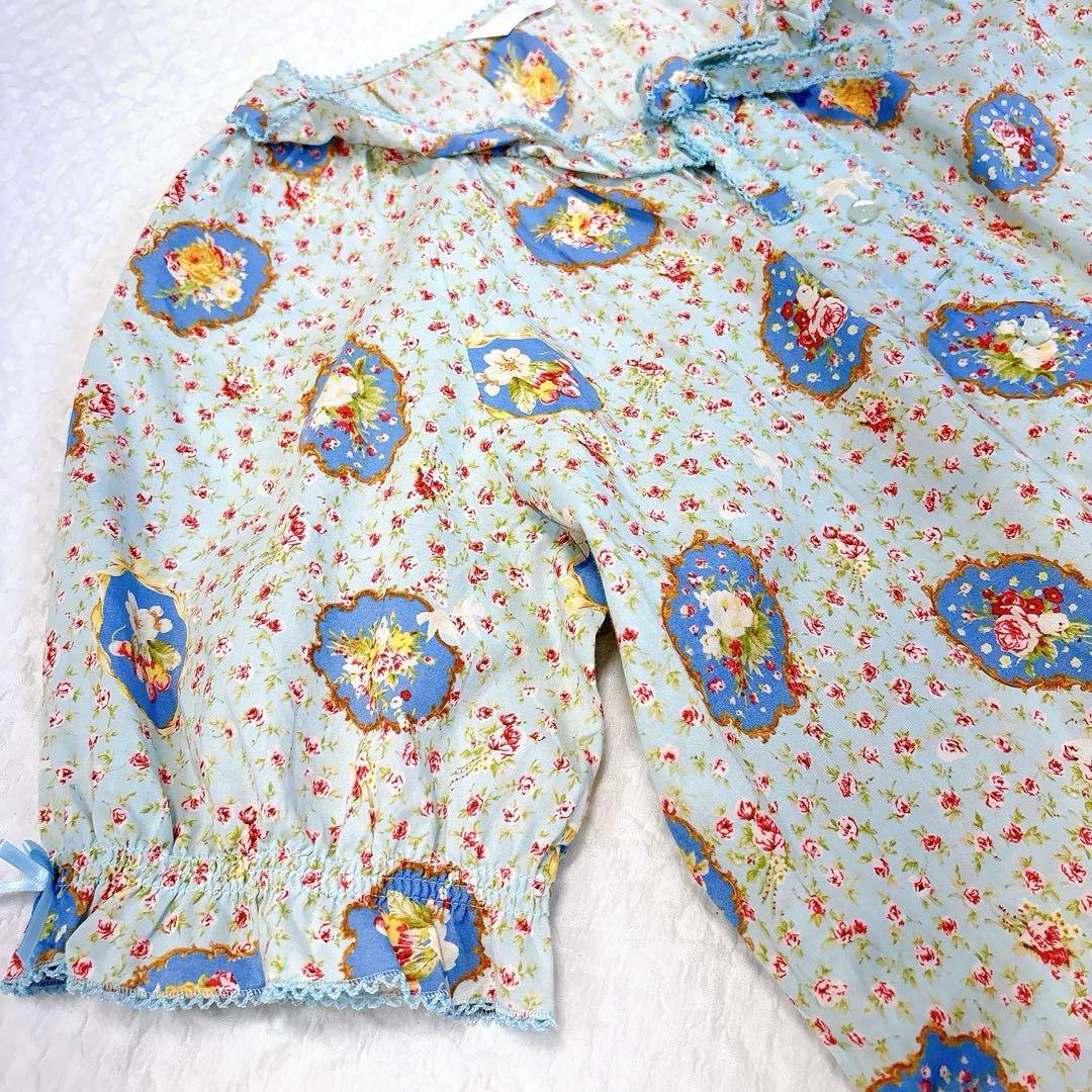 極美品✨PINKHOUSE フェリーチェチュニック　ピコフリル　ワンピース