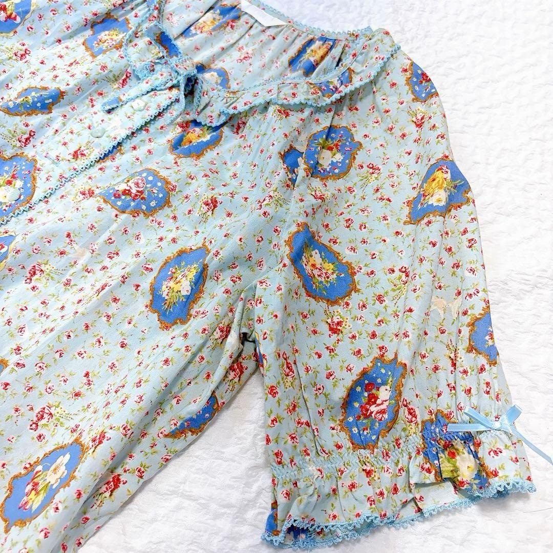 極美品✨PINKHOUSE フェリーチェチュニック　ピコフリル　ワンピース