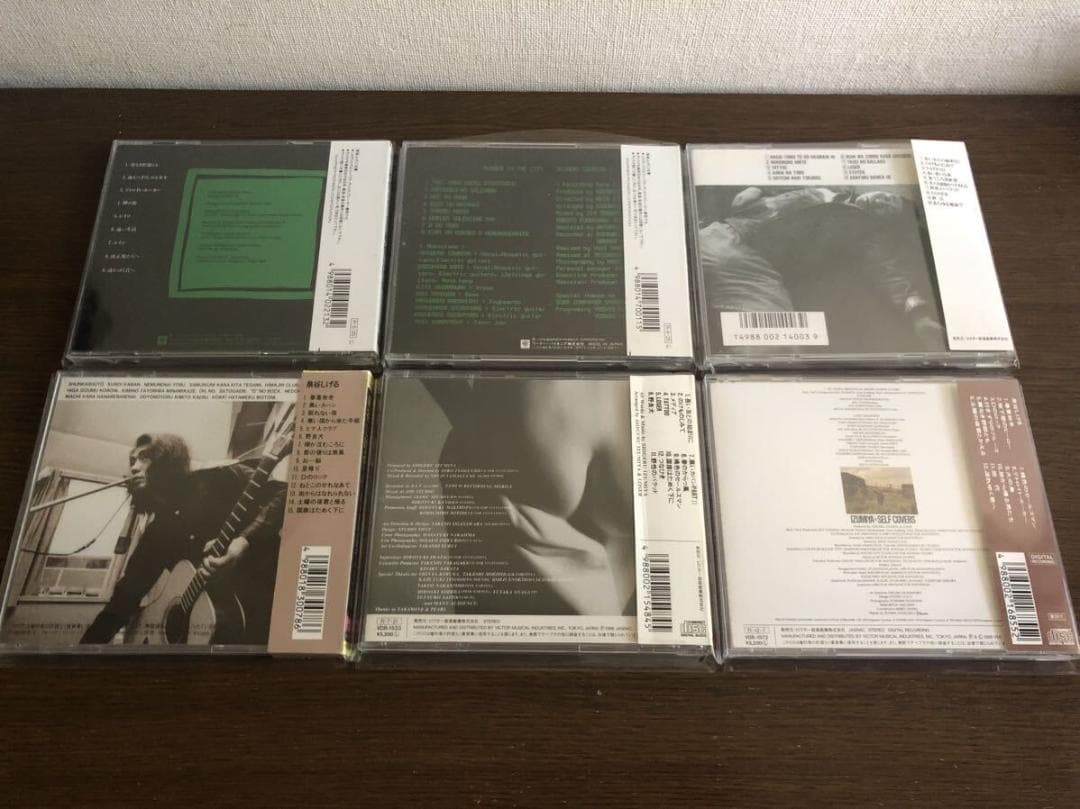 泉谷しげる 旧規格6タイトルセット 消費税表記なし 帯付属