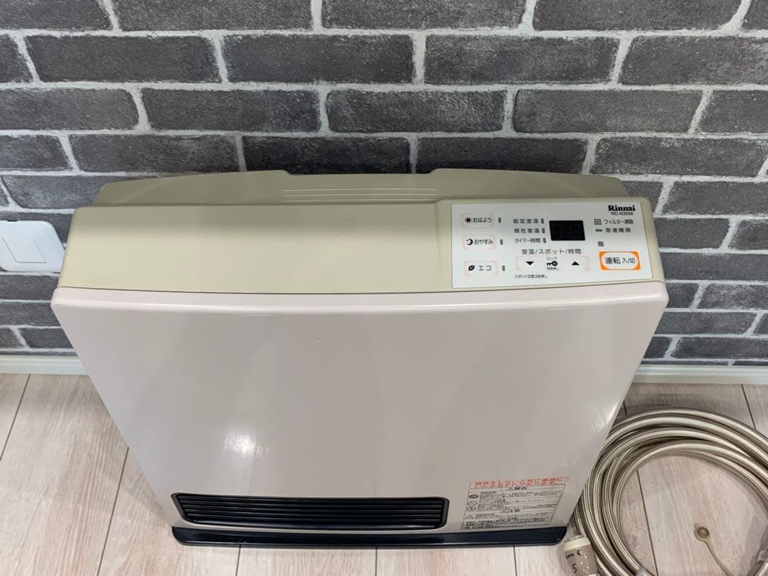 Rinnai RC-364E ガスファンヒーターホース付き. 年2018