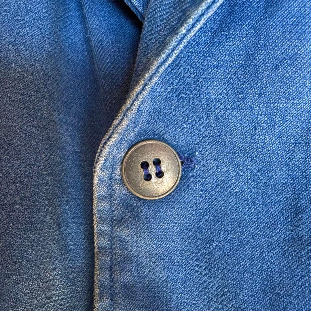 40s〜50s ヴィンテージ フレンチ ワークジャケット パッチワーク 古着