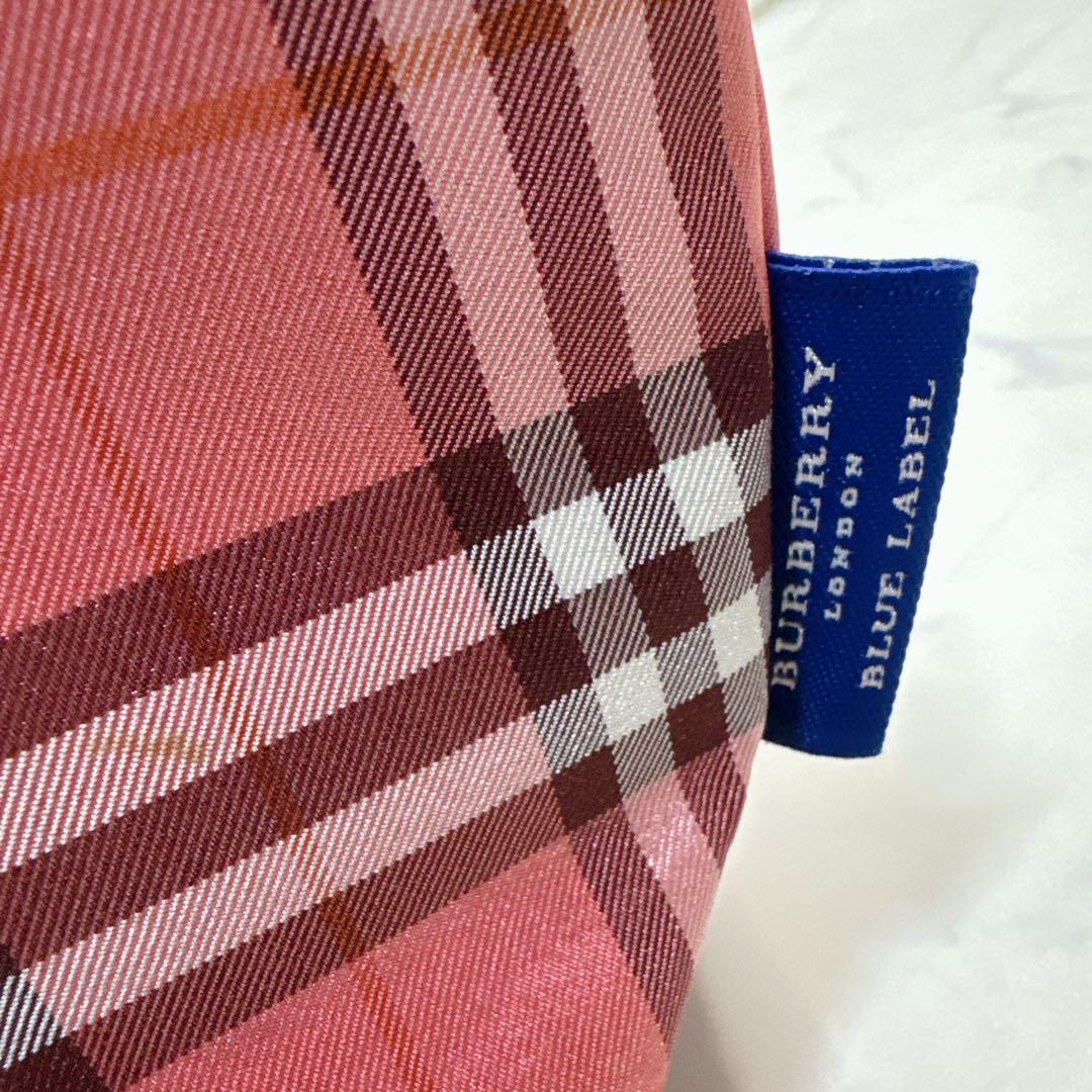 Burberryバーバリーブルーレーベル トートバッグ ピンク
