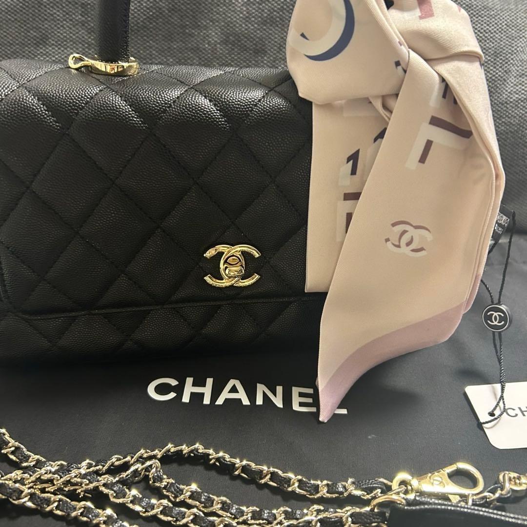 ノベルティCHANELハンドバッグ　ショルダー付き