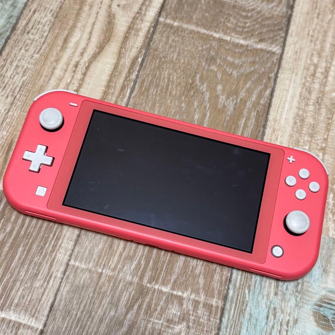 Nintendo Switch Lite コーラル ピンク 本体 初期化済み