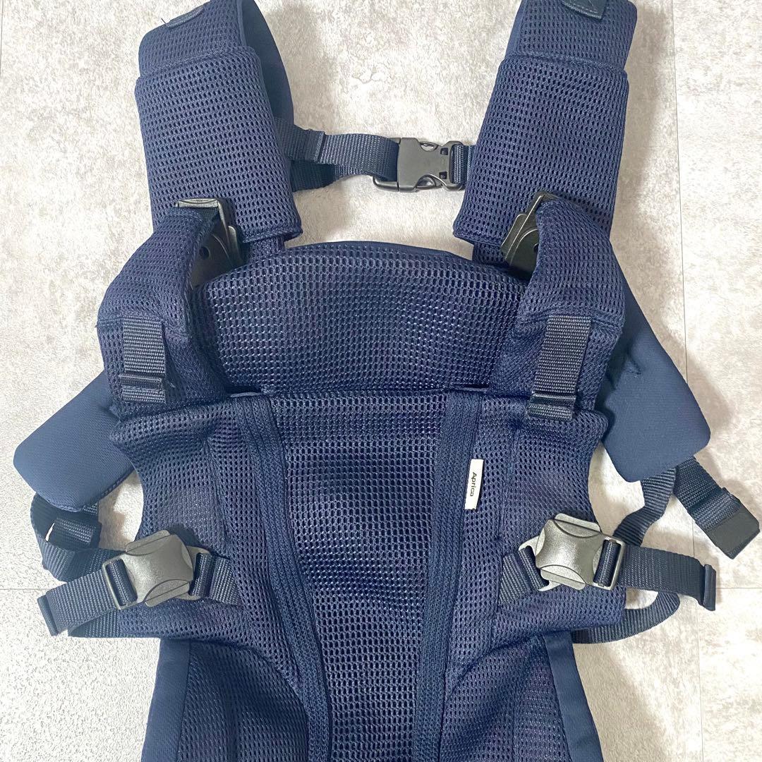 Aprica ラクリス アップリカ ネイビー 紺 抱っこ紐 ベビー