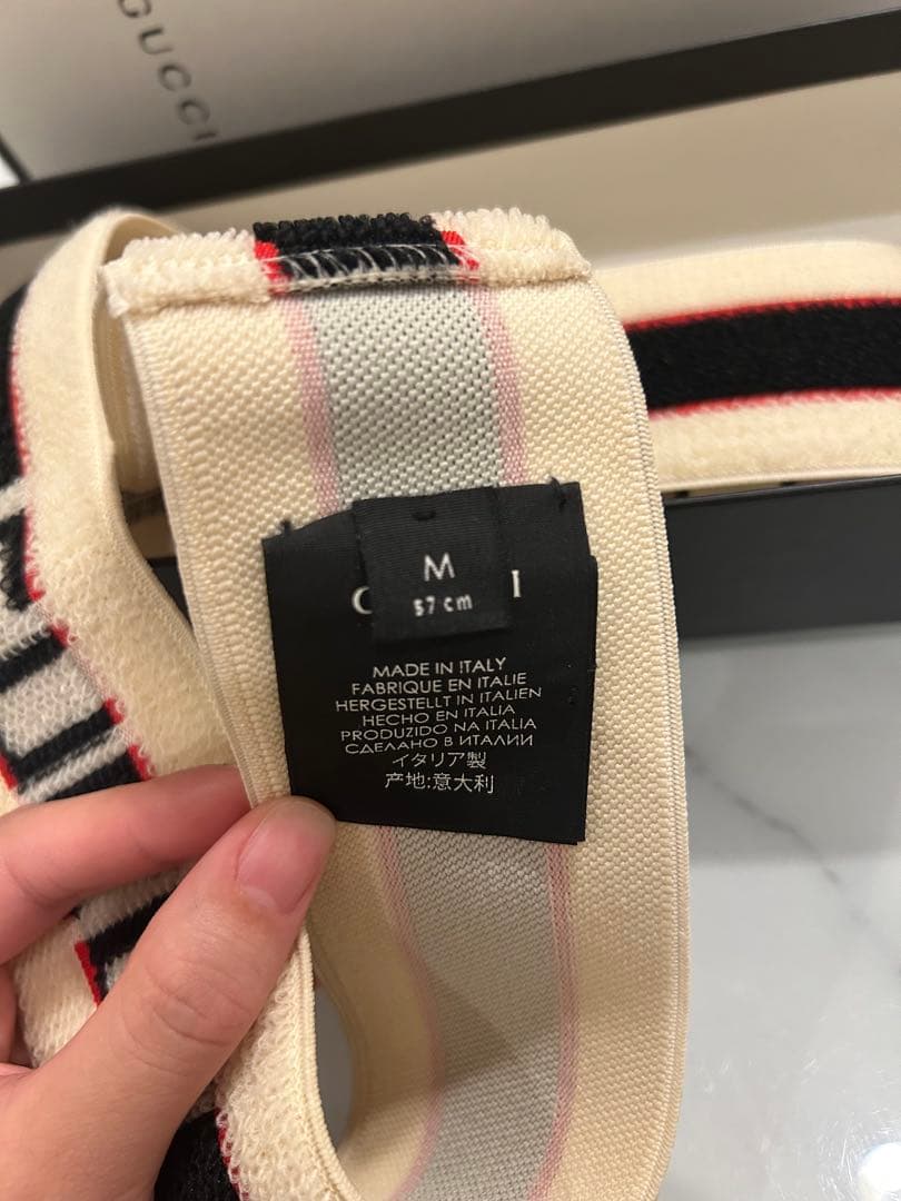 【GUCCI】ヘアバンド　リストバンド セット