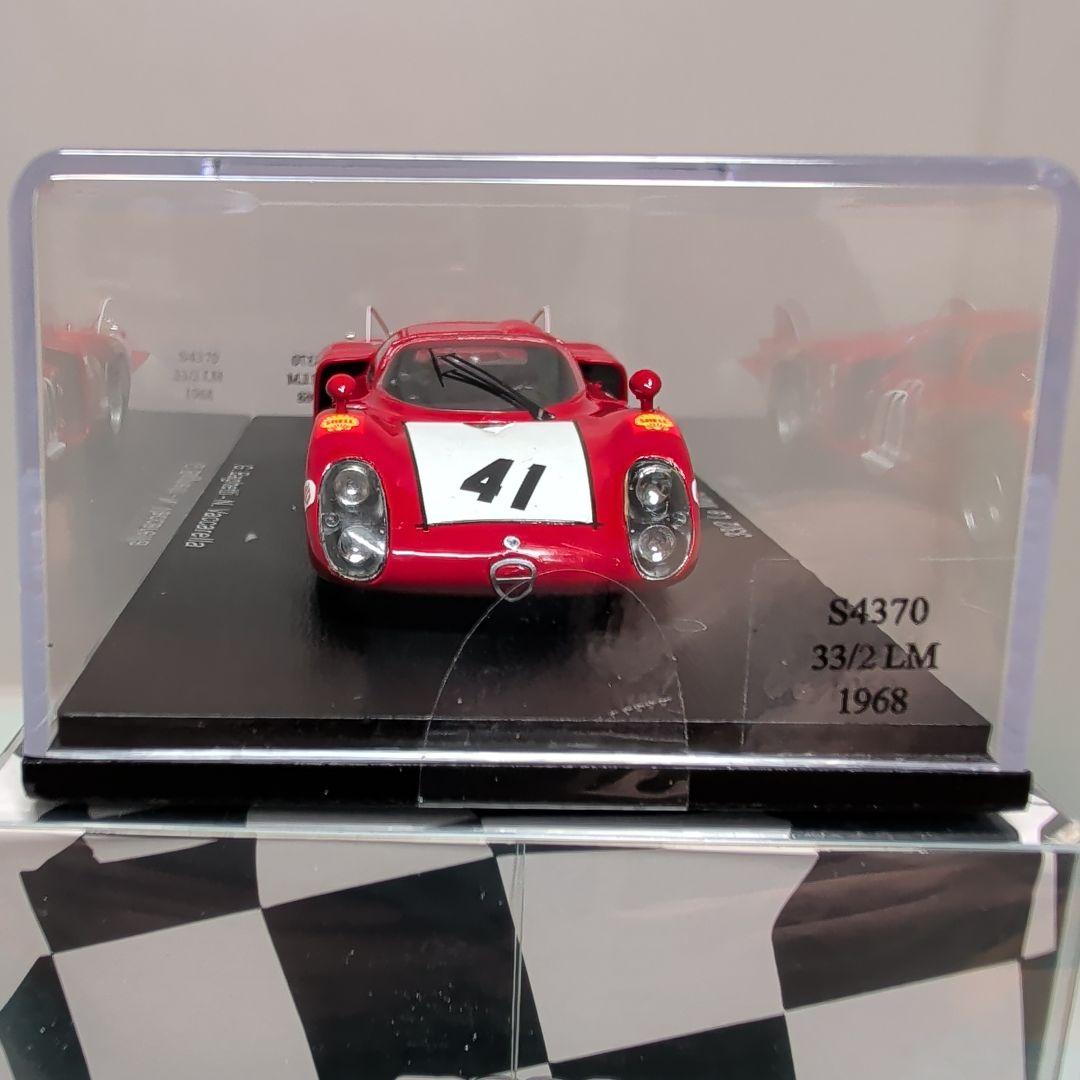 【未開封美品】1/43 スパーク アルファロメオ 33/2 LM 1968