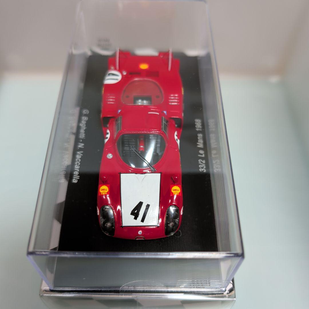 【未開封美品】1/43 スパーク アルファロメオ 33/2 LM 1968
