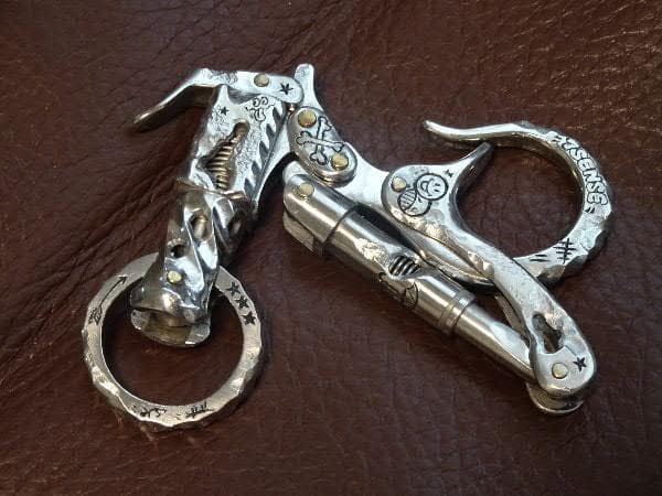 7sense 中山英俊 one make キーチェーン TETORI彫金