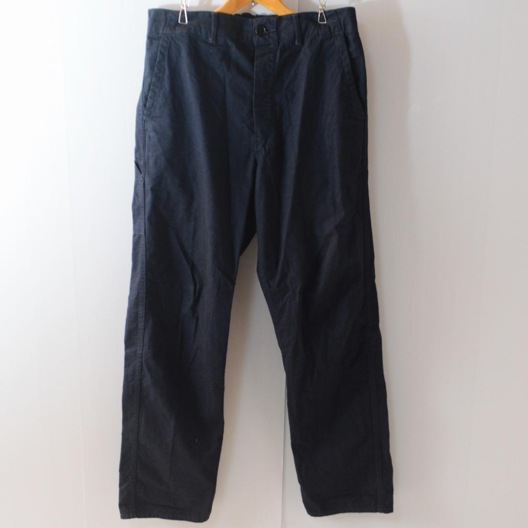 古着　Orslow/オアスロウ　フレンチワークパンツ M(2)　ネイビー