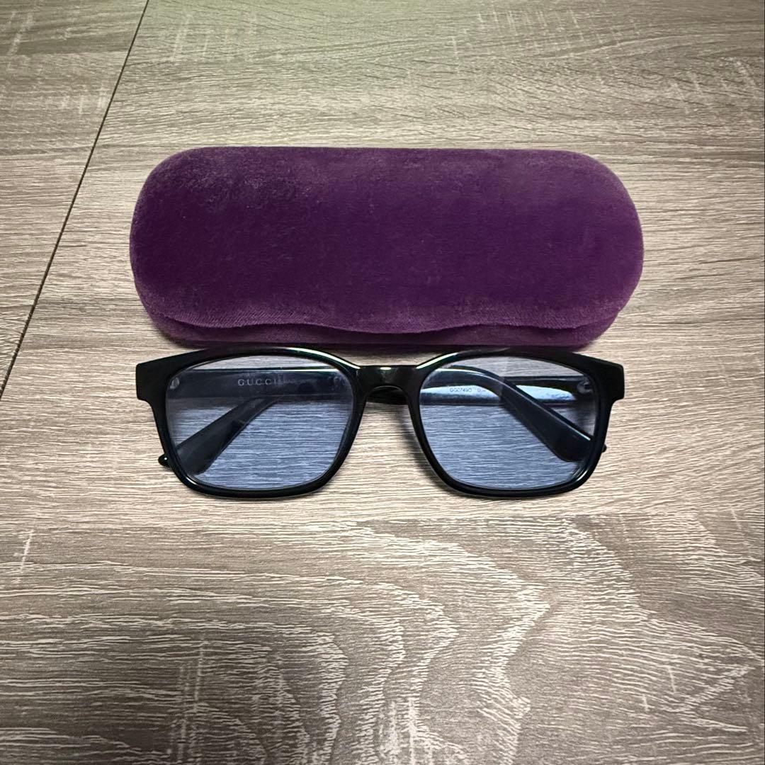GUCCI サングラス ブルーフレーム