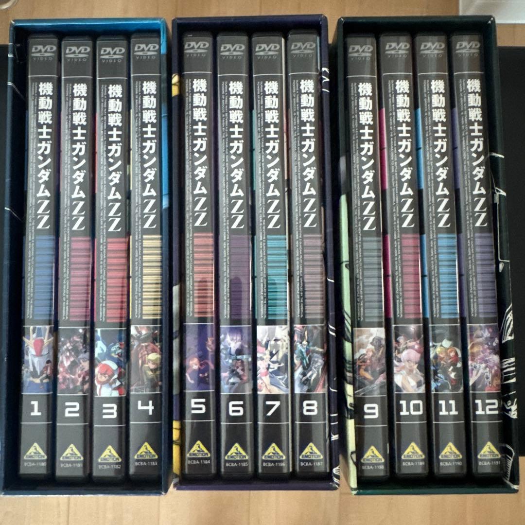 機動戦士ガンダムzz dvd（全12本フルセット）