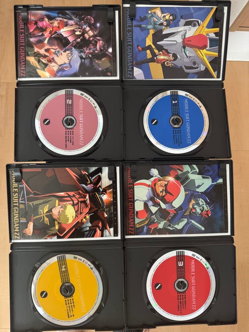 機動戦士ガンダムzz dvd（全12本フルセット）