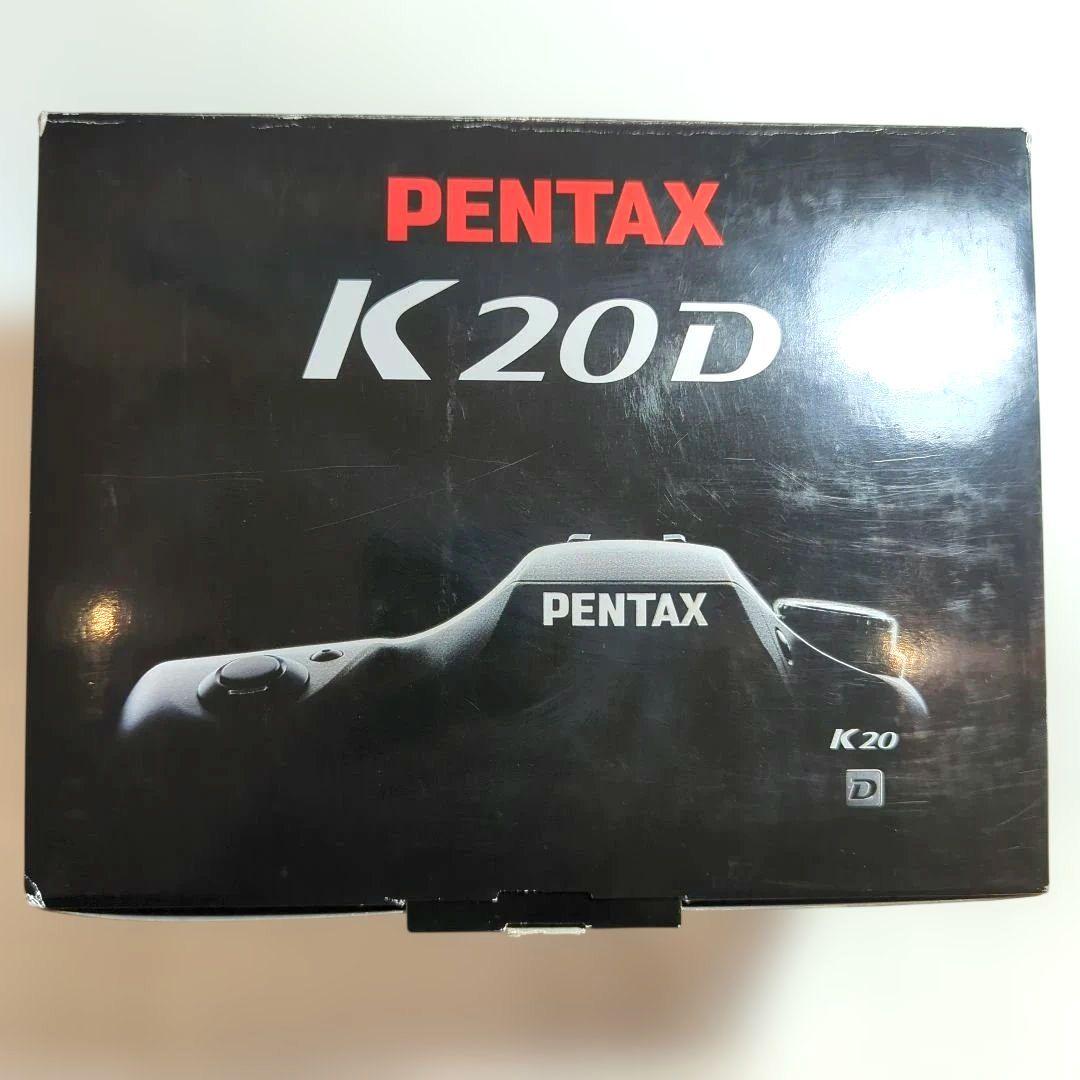 PENTAX K20D デジタル一眼レフカメラ 本体 バッテリー付　レンズ