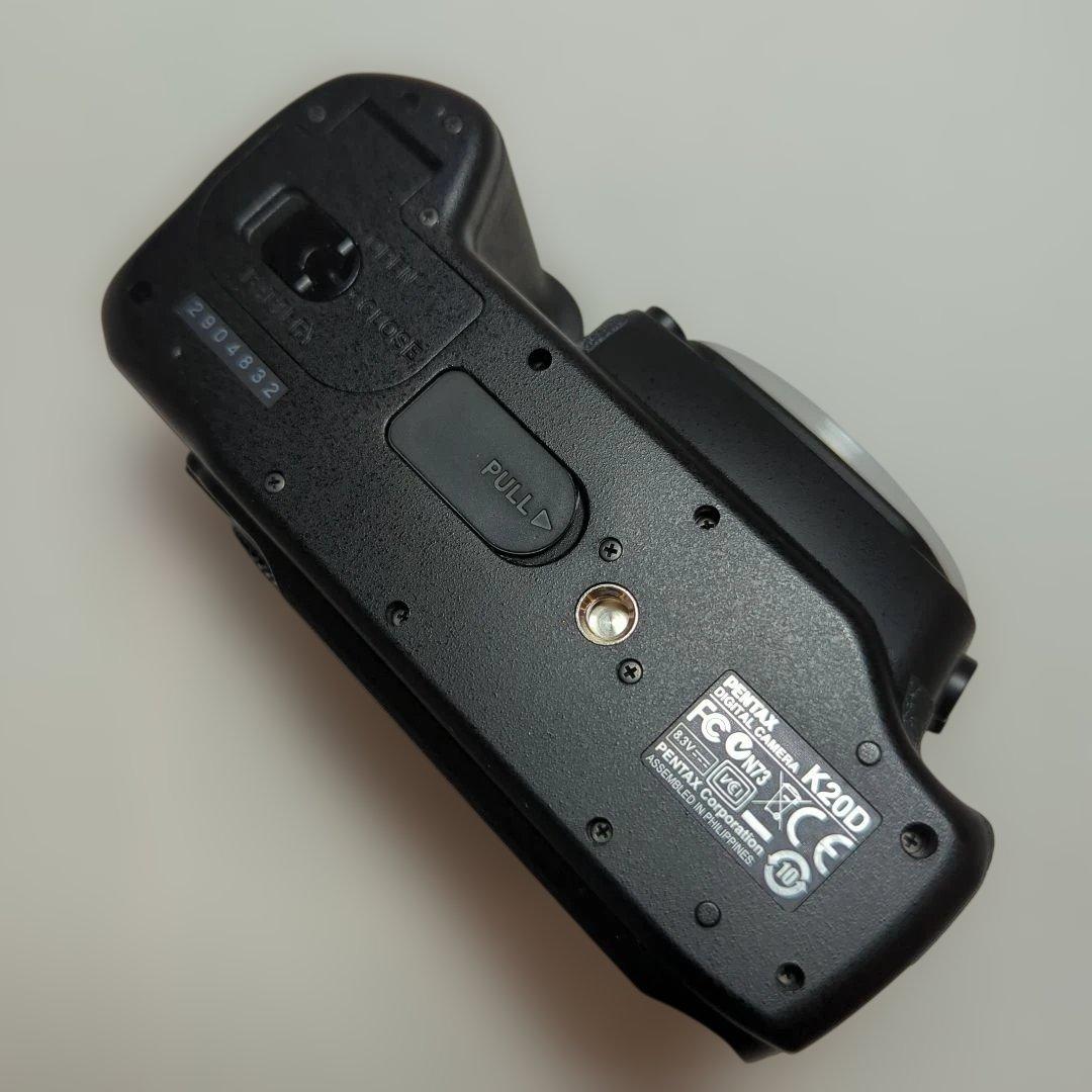 PENTAX K20D デジタル一眼レフカメラ 本体 バッテリー付　レンズ